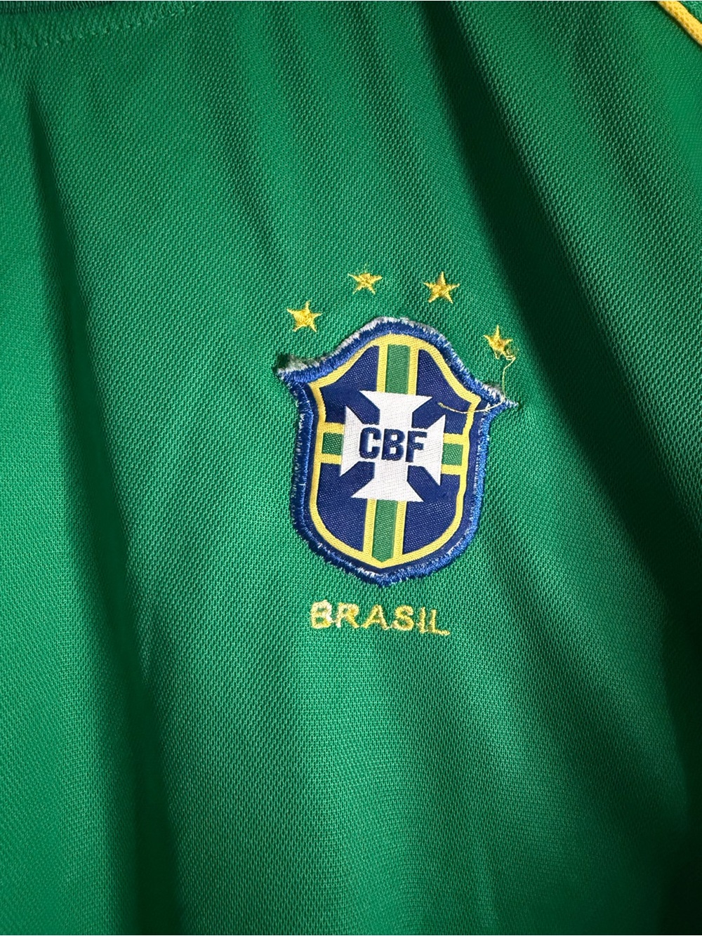 Vintage Nike Brazil Soccer Jersey - Picture 3 of 4